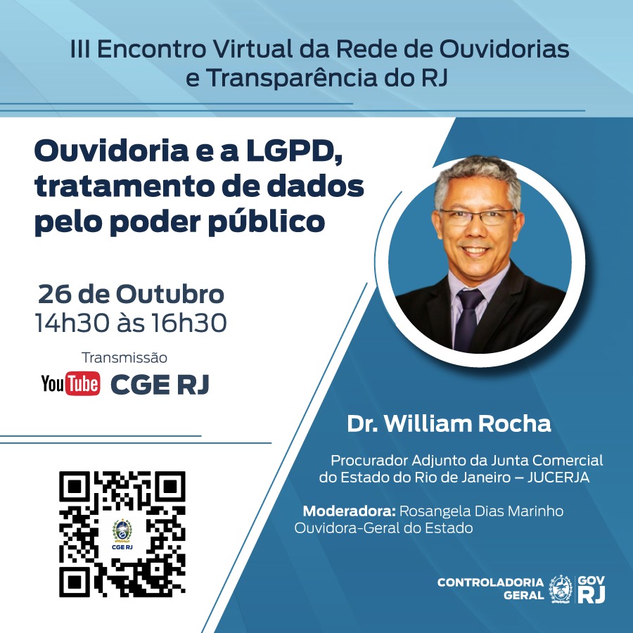 OGE Convida Para O III Encontro Virtual Da Rede De Ouvidorias E