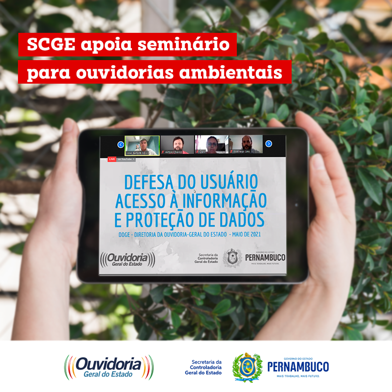 SCGE apoia seminário da rede de ouvidorias ambientais do Estado Conaci