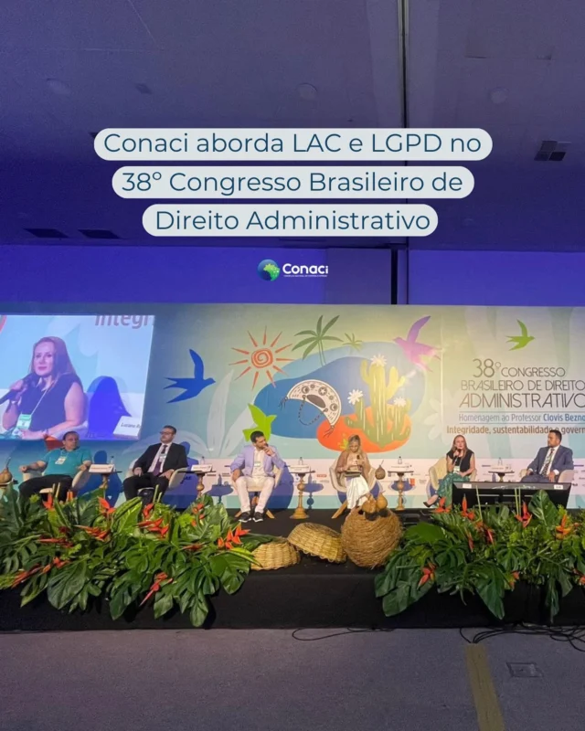 Conaci no 38º Congresso Brasileiro de Direito Administrativo!

O presidente e a vice-presidente de Controle Interno e Governança do Conselho Nacional de Controle Interno (Conaci), Edmar Camata e Erika Lacet, participaram do evento.

Confira mais em nosso site: conaci.org.br

#controleinterno #leianticorrupção #LGPD #direitoadministrativo #congresso