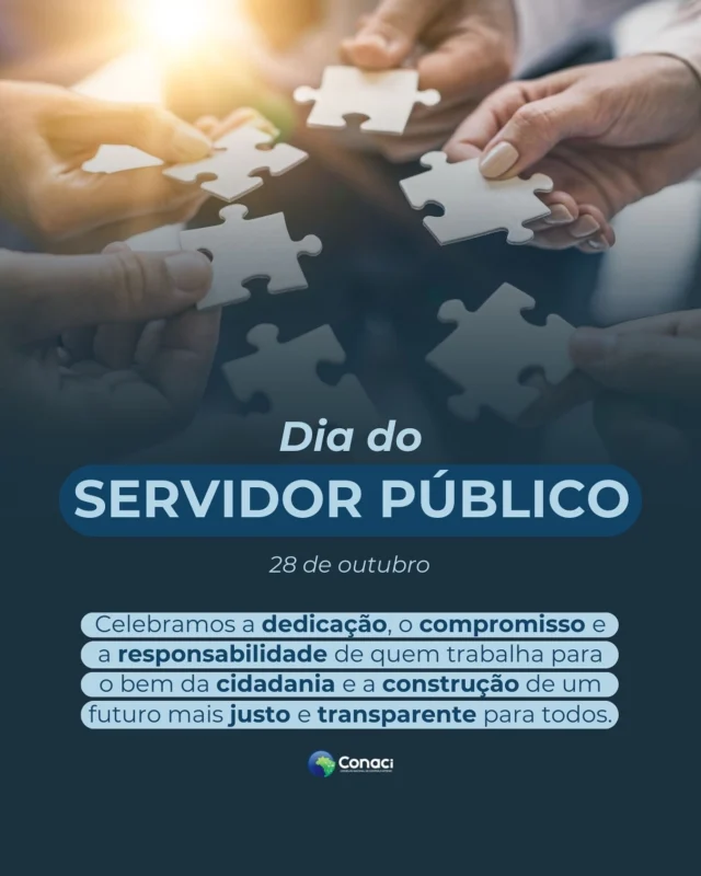 Feliz Dia do Servidor Público a todos que se dedicam para construir um Brasil mais justo e igualitário!

#diadoservidorpúblico #gestaopublica #transparência #controleinterno #cidadania