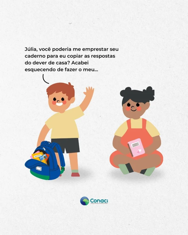 A corrupção começa nas pequenas escolhas do dia a dia!

Ensinar integridade desde cedo é o primeiro passo para construir um futuro mais justo.

Compartilhe!

#integridade #combateacorrupcao #controleinterno