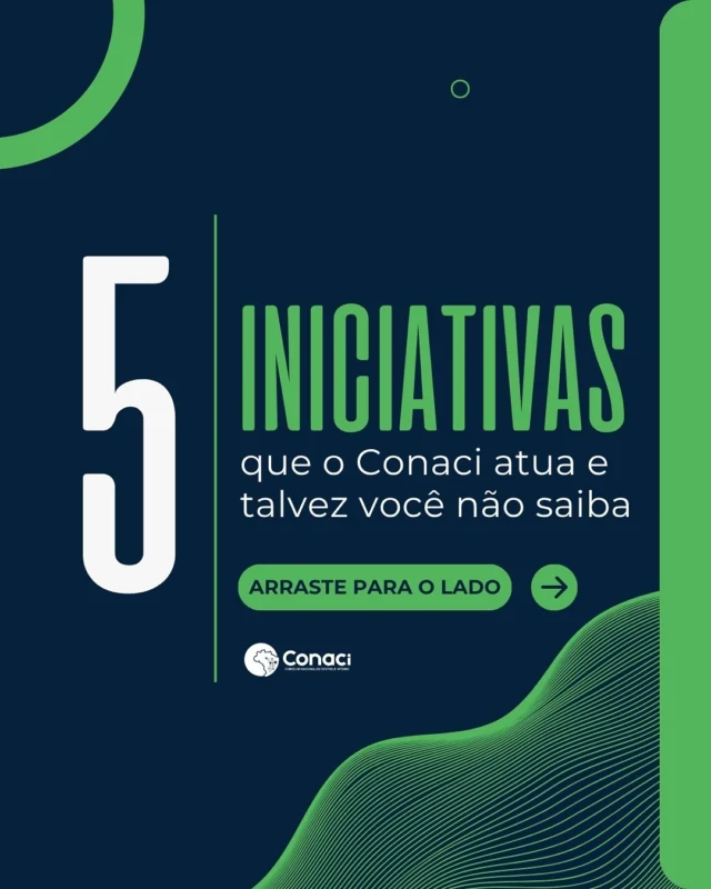 🔍 Você conhece todas as iniciativas do Conaci?

Além dos eventos e capacitações presenciais, o Conaci está envolvido em iniciativas nacionais e internacionais que fortalecem o controle interno, promovem a integridade e compartilham conhecimento com órgãos de todo o Brasil.

Confira no carrossel 5 iniciativas que talvez você ainda não conheça — e que fazem toda a diferença para a gestão pública!

#Conaci #IntegridadePública #GestãoDeRiscos #ControleInterno #Transparência #Capacitação #Governança #PEMPAL #ESG #SetorPúblico #BancoMundial